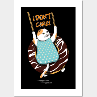 Donut swing Posters and Art